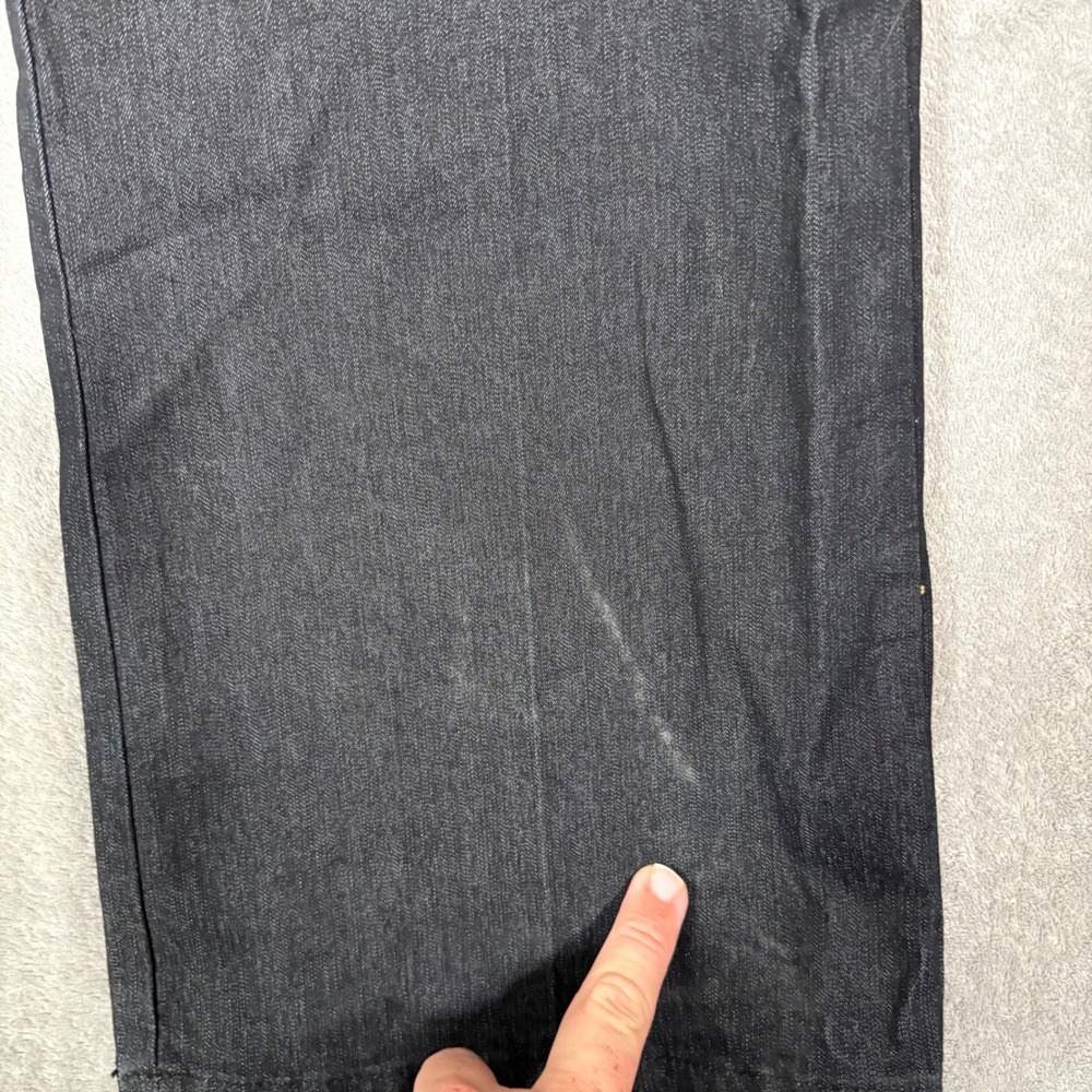 Bisou‎ Bisou Michele Bohbot Dark Wash Bootcut Jeans Womens Size 12 Indigo Y2K - Picture 5 of 16